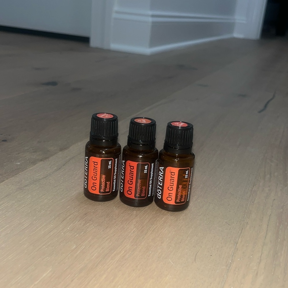 3 On Guard essential oils- 15ml each